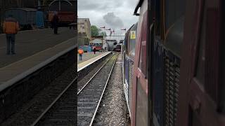 ELRs ‘Lancastrian Lunch’ steam train’s arrival into Bury Bolton Street Station [upl. by Ielerol]