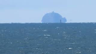 Inferior mirage of Farallon Islands [upl. by Helse]