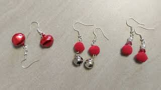 Orecchini Pon Pon facilissimi e velocissimiEasy DIY pom pom earrings [upl. by Afihtan792]