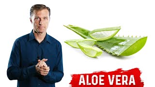 The Health Benefits of Aloe Vera – Aloe Vera for Skin and Digestion – DrBerg [upl. by Lonyer299]