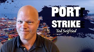 Will The Port Strike Affect Grain Prices Ted Seifried on RFDTV [upl. by Bria]