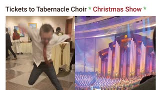 Tickets to The Tabernacle Choir Christmas Show [upl. by Hulda]