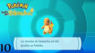 POKÉMON LETS GO PIKACHU  ÉPISODE 10  SALAMÈCHE NOUS REJOINT [upl. by Rahel945]