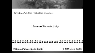 Basics of Ferroelectricity [upl. by Llednahs152]