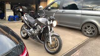 Honda Hornet 900 2005 919 Walkaround Dual Akrapovic [upl. by Helman]