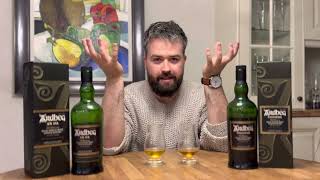 Ardbeg Uigeadail VS Ardbeg An Oa  What is the best sherried Ardbeg  WhiskyWars [upl. by Erdnaet]