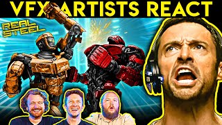 VFX Artists React 102 Real Steel Unrecord The Gate [upl. by Rugg]