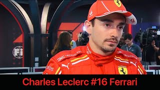 Charles Leclerc Post Qualifying Interview F1 Saudi Arabia GP [upl. by Ilene]