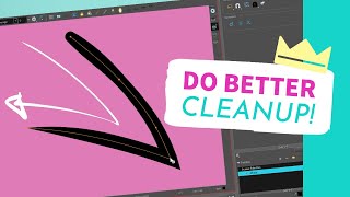 DRAWING  Do Better Clean up with the Pencil Tool Harmony [upl. by Arber]