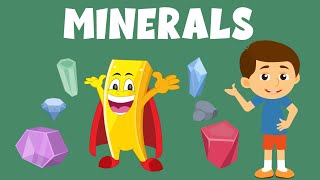 Minerals  Types and Properties of Minerals  Video for Kids [upl. by Nylyrehc663]