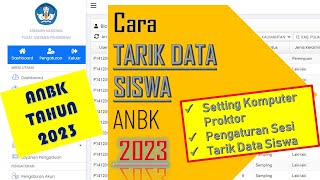 CARA TARIK DATA SISWA ANBK DARI BIOAN 2023 [upl. by Arahs]