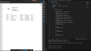 Adding Company Information to RDLC Report Layout  LMS E14 [upl. by Todhunter]