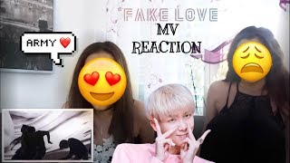 BTS 방탄소년단 FAKE LOVE Official MV REACTION [upl. by Christean363]