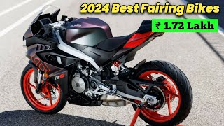 Top 7 Best Fairing Bikes in India 2024  From Rs 172 Lakh  Best Looking Sport Bikes in India [upl. by Barde]