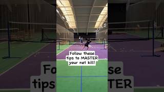 Follow these tips to master your badminton net shot [upl. by Ardnosak640]