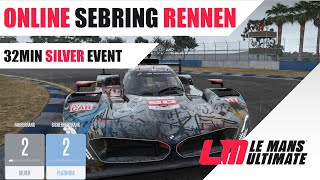 LMU Online  Absolutes Desaster  Sebring 32Min Rennen Hypercar BMW V8 lmdh [upl. by Volin]