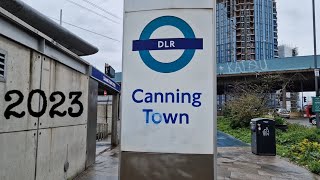 CANNING TOWN DLR Station 2023 [upl. by Naz231]