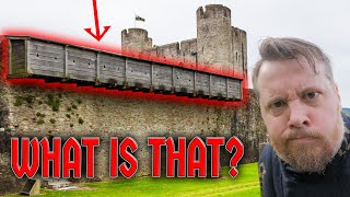 Why does CAERPHILLY CASTLE have these Full tour and exploration [upl. by Bilbe]