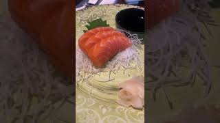 Salmon Sashimi l Sapporo foodblogger foodie [upl. by Nirroc72]