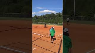 ✊🏾SHORTSTOP MAKING PLAYS IN CHEROKEE N CAROLINA🥎 isa nc 2023 usa softball shorts [upl. by Gusty]