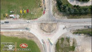 St Clair Michigan Roundabout Timelapse [upl. by Clover535]