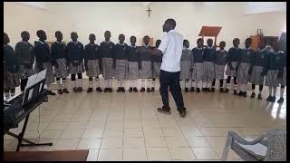 song of alsaceperformed by st scholastica school KimumuEldoret 2023 [upl. by Arais]