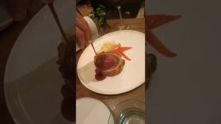 Beef Wellington At Gordon Ramsay Bar amp Grill🥩😍 beefwellington gordonramsay [upl. by Adohr]