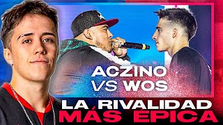 GAZIR REACCIONA A WOS 🇦🇷 VS ACZINO 🇲🇽 LA RIVALIDAD MÁS HISTÓRICA 👊 [upl. by Radman614]