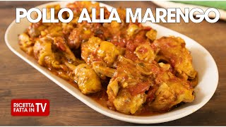 POLLO ALLA MARENGO di Benedetta Rossi  Ricetta TV Fatto in Casa per Voi [upl. by Lhamaj]