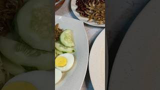 Nasi lemak pandan enak👍🏻😋 cooking yummyfood shortvideo shortviral [upl. by Eldrid209]