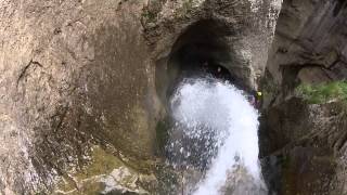 Canyoning la Cetea  Baile Romane [upl. by Esiocnarf]