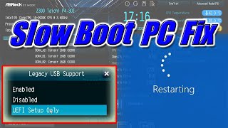 Slow Boot PC Fix [upl. by Rafael]