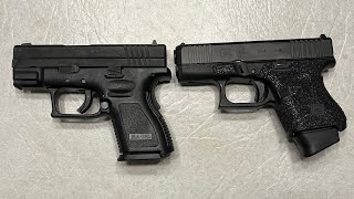 Springfield Armory XD9 Subcompact vs Glock 26 Gen 5 [upl. by Nuarb]