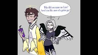 Hazbin Hotel  Adam and Lute Have the Talk [upl. by Bertilla]