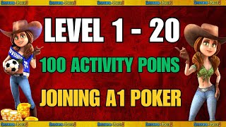 GOVERNOR OF POKER 3  STARTING LEVEL 1 amp GET TO LEVEL 20 THEN JOINING POKER LEAGUE [upl. by Knah844]