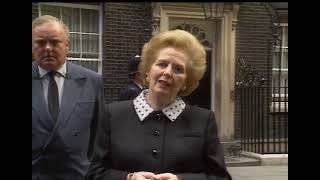 MARGARET THATCHER REACTS TO THE MURDER OF FELLOW CONSERVATIVEampUNIONIST PARTY MEMBER IAN GOW [upl. by Barrus979]