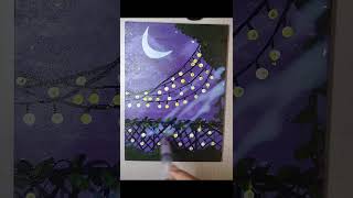 Applying varnish on acrylic painting 🎨 ll ami je tomar 30 👀 ll satisfyingvideo acrylicpainting [upl. by Davita]