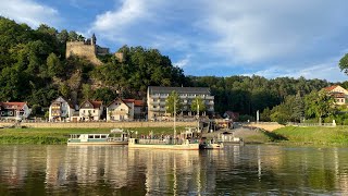 Kurort Rathen in der Sächsischen Schweiz Germany 4K [upl. by Llertnahs587]