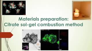 Solgel method citric acid method [upl. by Neeruam]