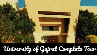 University of Gujrat Complete tour  UOG main Campus  university of gujrat hafiz hayat campus [upl. by Ebag]