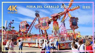 Atracciones Feria de Jerez 2024 Feria del Caballo [upl. by Drusi]