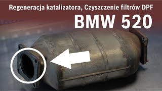 Regeneracja katalizatora Czyszczenie filtrów cząstek stałych BMW 520 20D 2006 [upl. by Adriena]