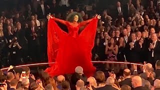 Diana Ross at her 75th Birthday  LIVE at the 61st GRAMMYs [upl. by Akzseinga360]