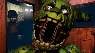 SPRINGTRAP HAS NEVER BEEN THIS TERRIFYING  FNAF 3 DELUXE EDITION [upl. by Thurber]