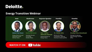 Deloitte  Energy Transition Webinar [upl. by Sidonie]