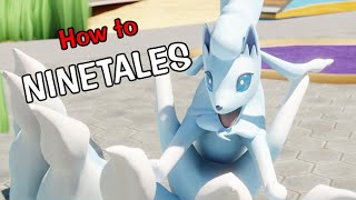 How to NINETALES  Pokémon unite animation [upl. by Enyrehtak68]