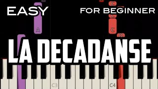 LA DECADANSE  EASY PIANO [upl. by Batsheva]