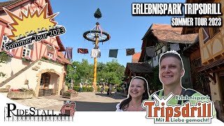 Sommer Tour 2023  unser Erstbesuch im Erlebnispark Tripsdrill  VLog [upl. by Allin]