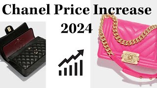 CHANEL 2024 PRICE INCREASE  CONFIRMED US PRICES TAKING EFFECT JANUARY 20 2024 They havent yet [upl. by Gernhard]