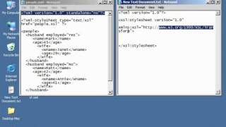 XML Tutorial 56 Creating An XSLT Stylesheet [upl. by Jordan16]